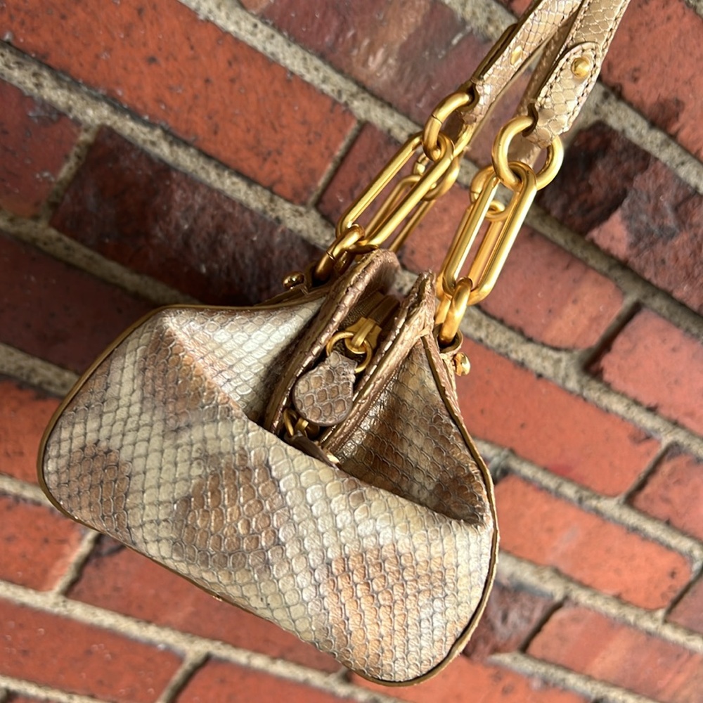 Cole Haan Trinity Python Print Handbag - image 7